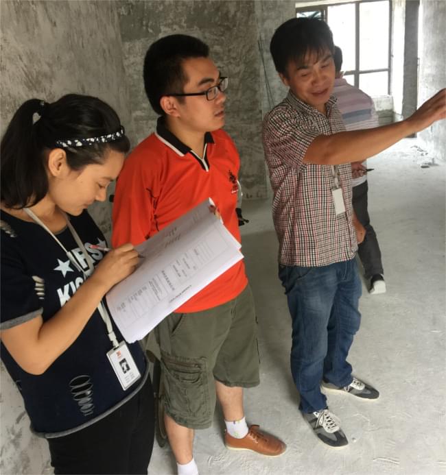 恭喜志高装潢客户天之运18幢徐先生家开工大吉!!!
