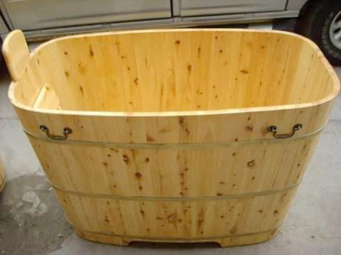 旧房翻新 香柏木浴桶