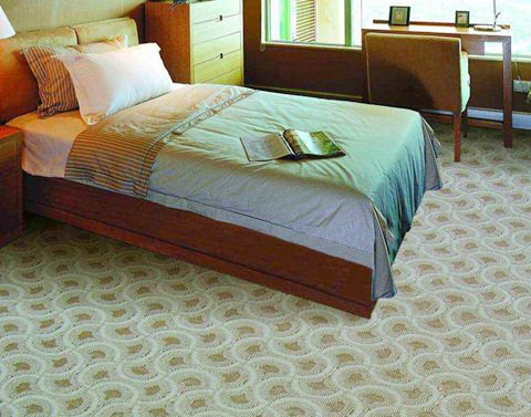 苏州旧房翻新 卧室地毯铺装