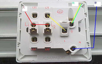 苏州装修公司简谈带开关五孔插座的接线方法及品牌