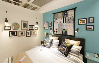 二手房装修卧室照片墙设计 有格调的照片墙案例欣赏